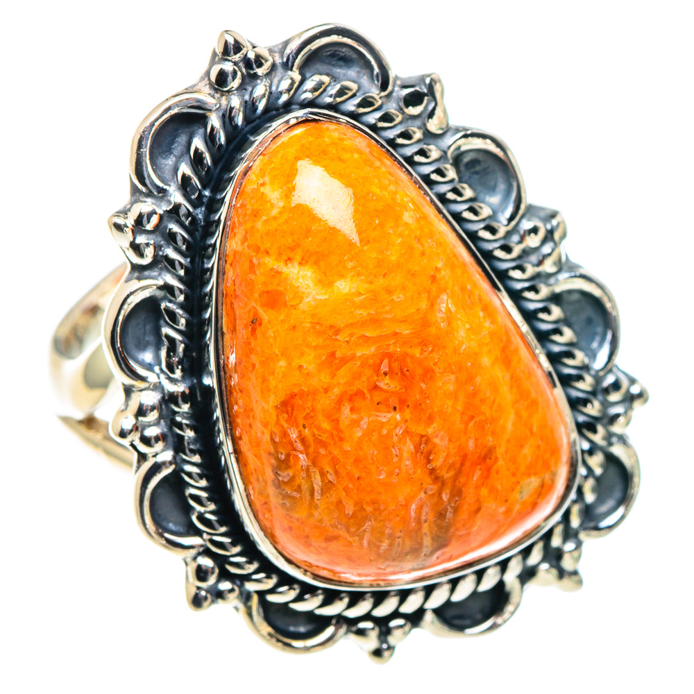 Sponge Coral Rings handcrafted by Ana Silver Co - RING93697