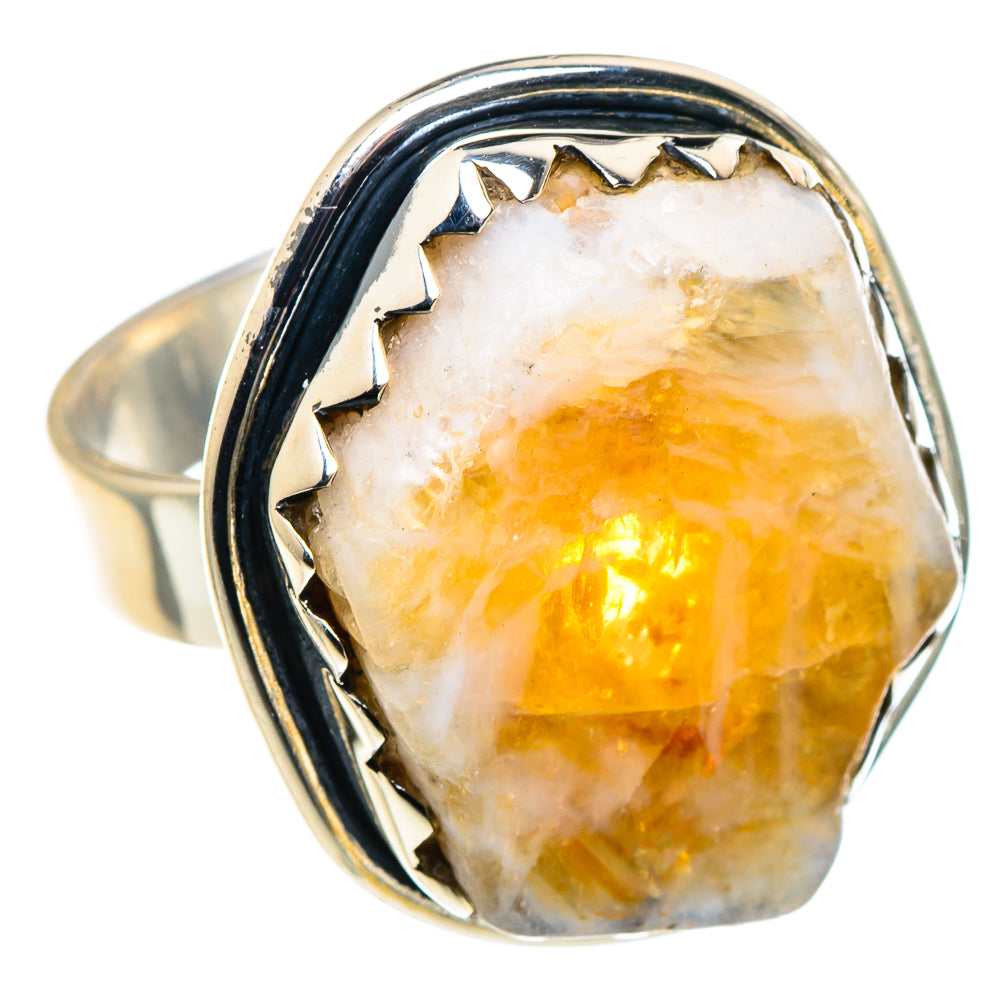 Citrine Rings handcrafted by Ana Silver Co - RING93698