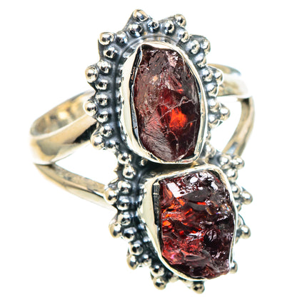 Garnet Rings handcrafted by Ana Silver Co - RING93702