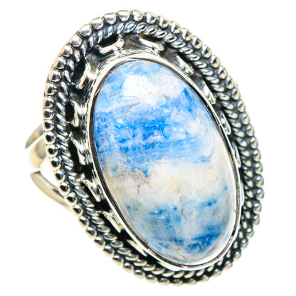 Blue Scheelite Rings handcrafted by Ana Silver Co - RING93715 - Photo 2