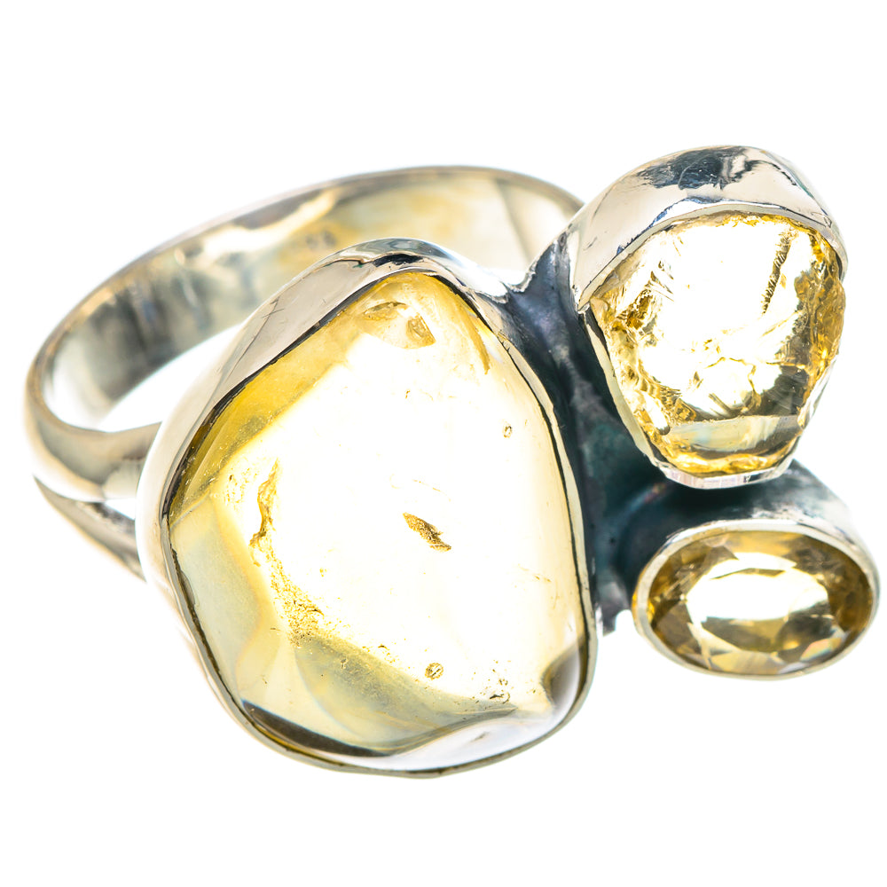 Citrine Rings handcrafted by Ana Silver Co - RING93725