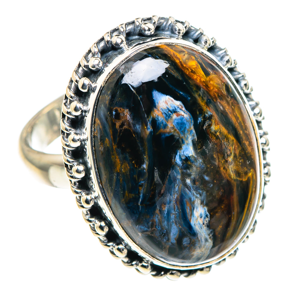 Pietersite Rings handcrafted by Ana Silver Co - RING93732