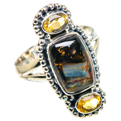 Pietersite Rings handcrafted by Ana Silver Co - RING93733