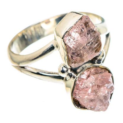 Rose Quartz Rings handcrafted by Ana Silver Co - RING93750