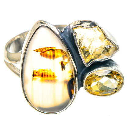 Montana Agate Rings handcrafted by Ana Silver Co - RING93754