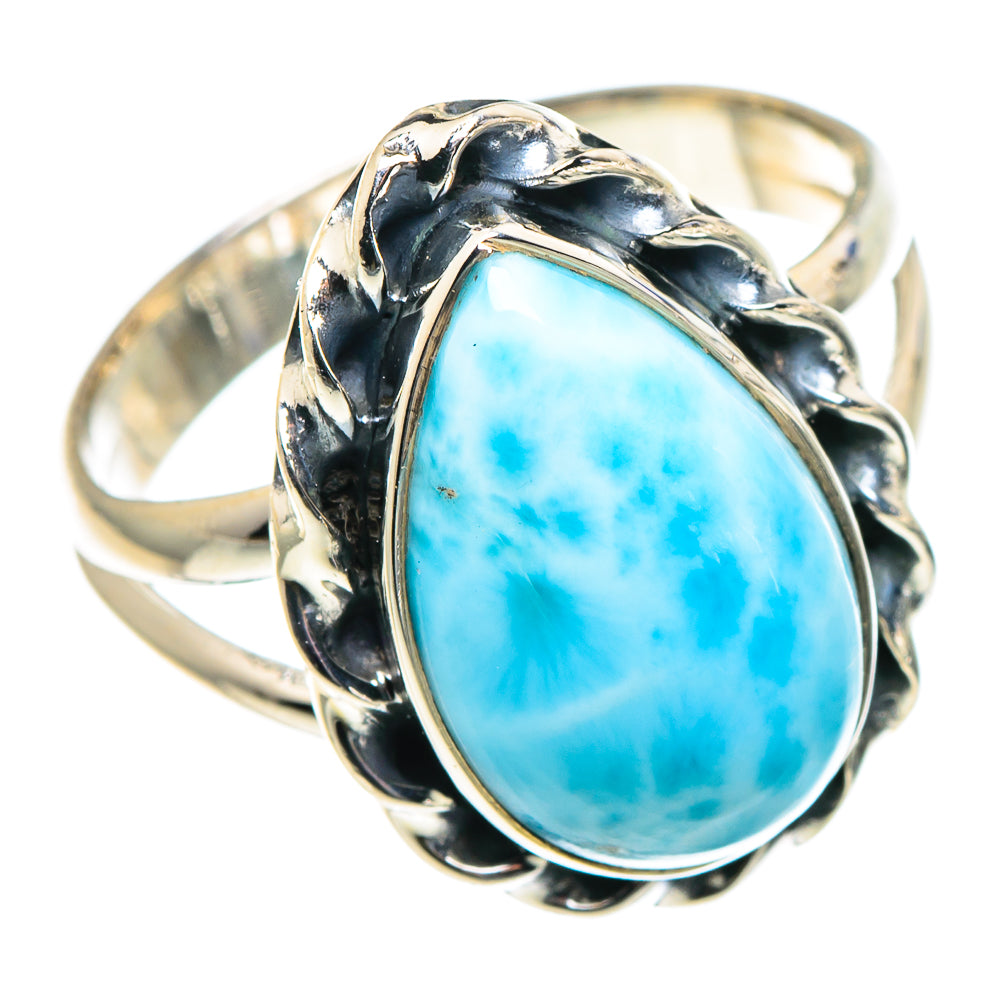 Larimar Rings handcrafted by Ana Silver Co - RING93765