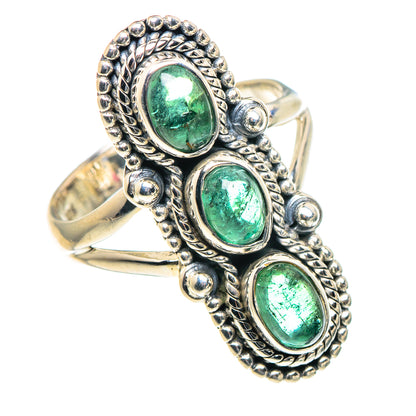 Green Aventurine Rings handcrafted by Ana Silver Co - RING93767