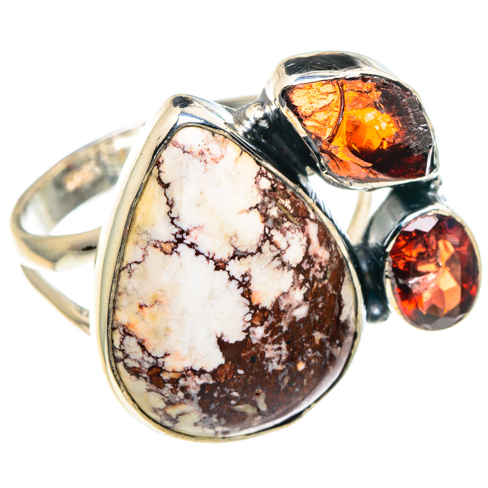 Wild Horse Jasper Rings handcrafted by Ana Silver Co - RING93795