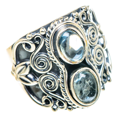 Aquamarine Rings handcrafted by Ana Silver Co - RING93808