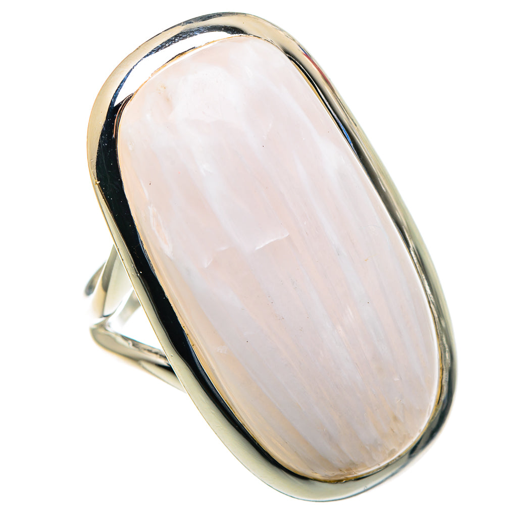 Scolecite Rings handcrafted by Ana Silver Co - RING93821