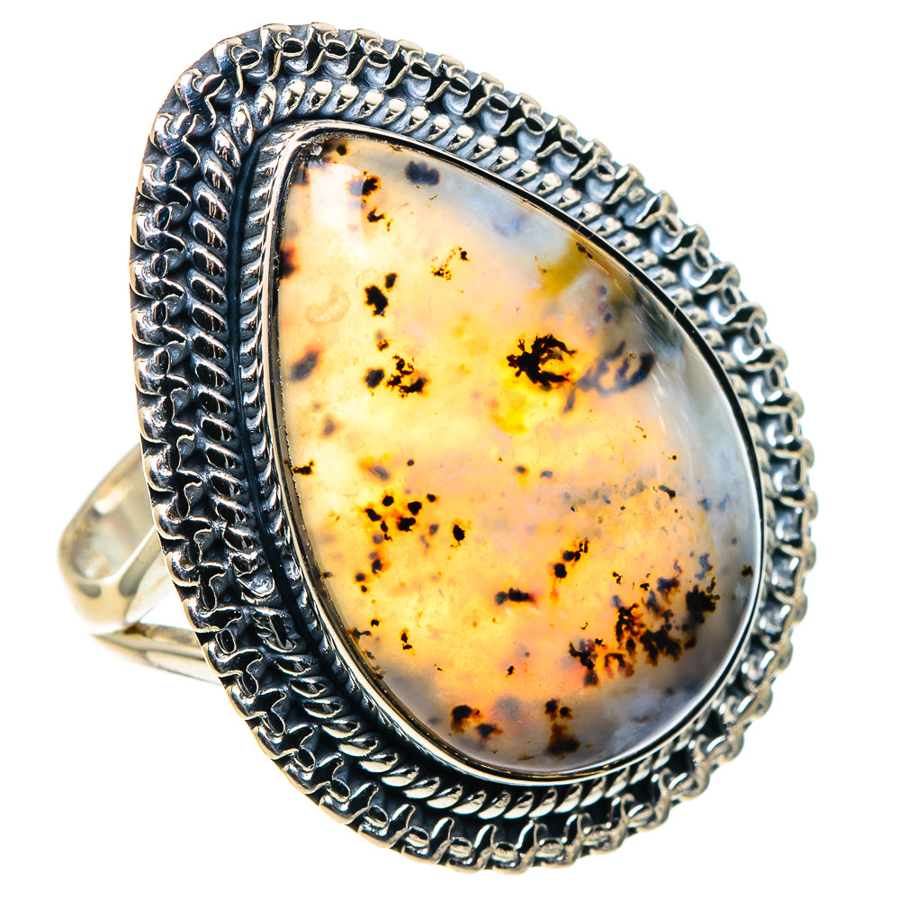 Montana Agate Rings handcrafted by Ana Silver Co - RING93823 - Photo 2