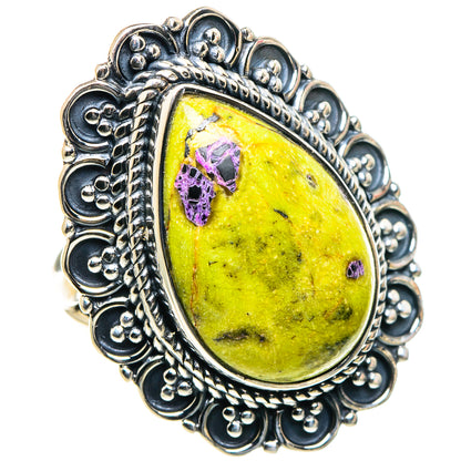 Atlantisite Rings handcrafted by Ana Silver Co - RING93829 - Photo 2