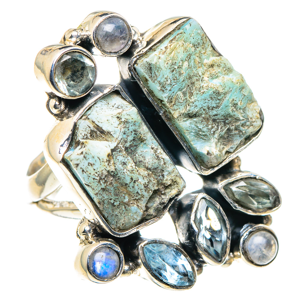 Larimar Rings handcrafted by Ana Silver Co - RING93832