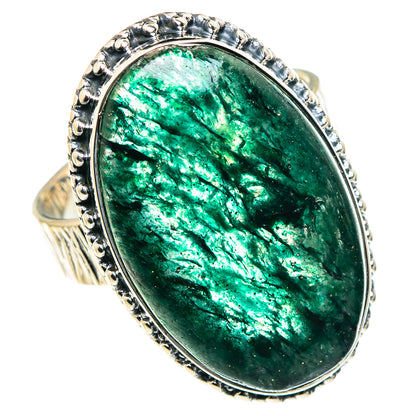 Green Aventurine Rings handcrafted by Ana Silver Co - RING93838