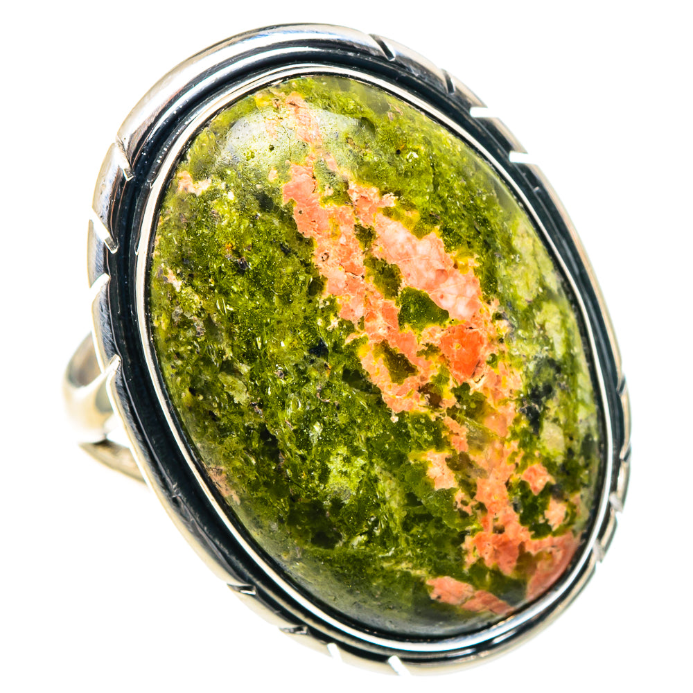 Unakite Rings handcrafted by Ana Silver Co - RING93841