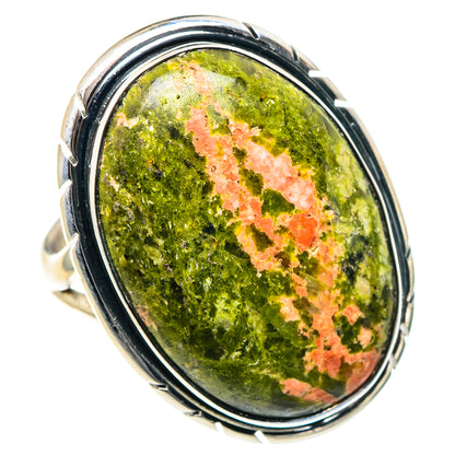 Unakite Rings handcrafted by Ana Silver Co - RING93841
