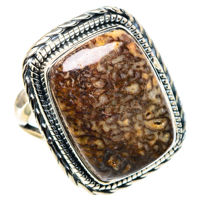 Dinosaur Bone Rings handcrafted by Ana Silver Co - RING93845