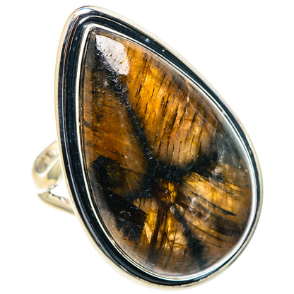 Chiastolite Rings handcrafted by Ana Silver Co - RING93846
