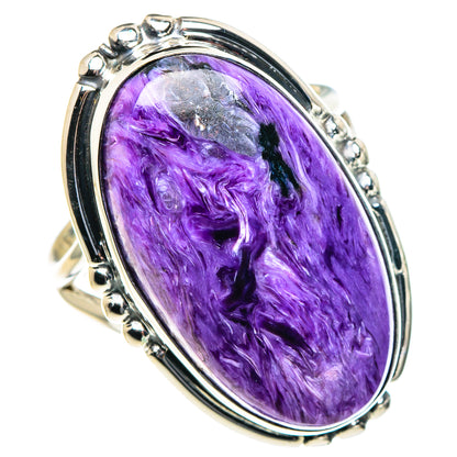 Charoite Rings handcrafted by Ana Silver Co - RING93855