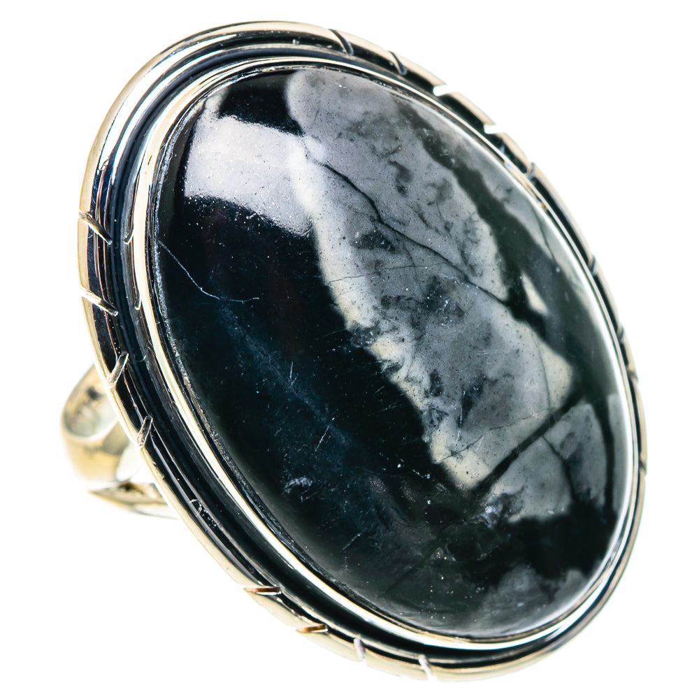 Picasso Jasper Rings handcrafted by Ana Silver Co - RING93859