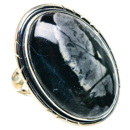 Picasso Jasper Rings handcrafted by Ana Silver Co - RING93859