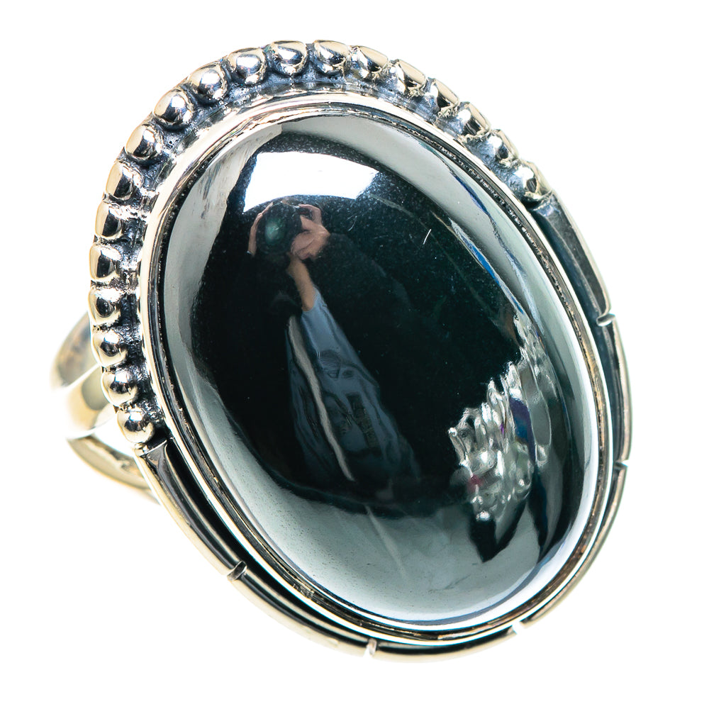 Hematite Rings handcrafted by Ana Silver Co - RING93866