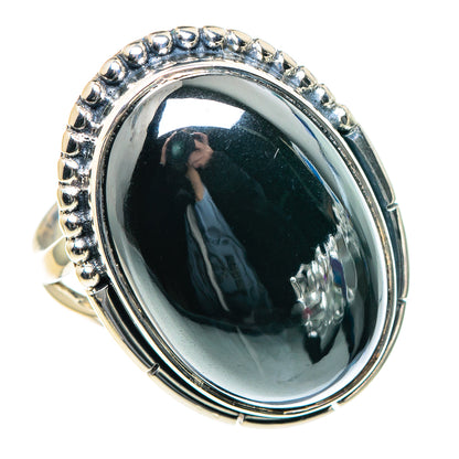 Hematite Rings handcrafted by Ana Silver Co - RING93866