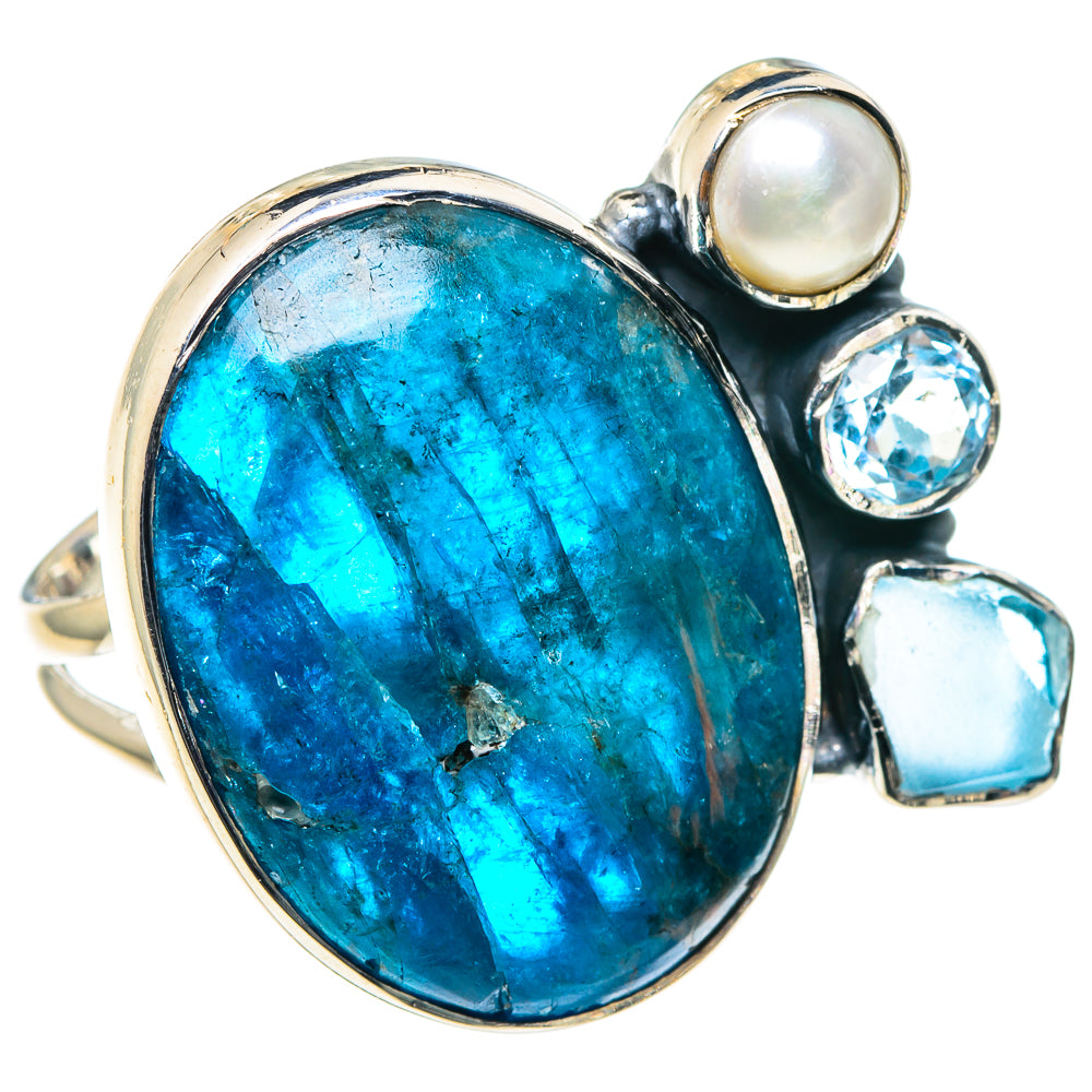 Apatite Rings handcrafted by Ana Silver Co - RING93871