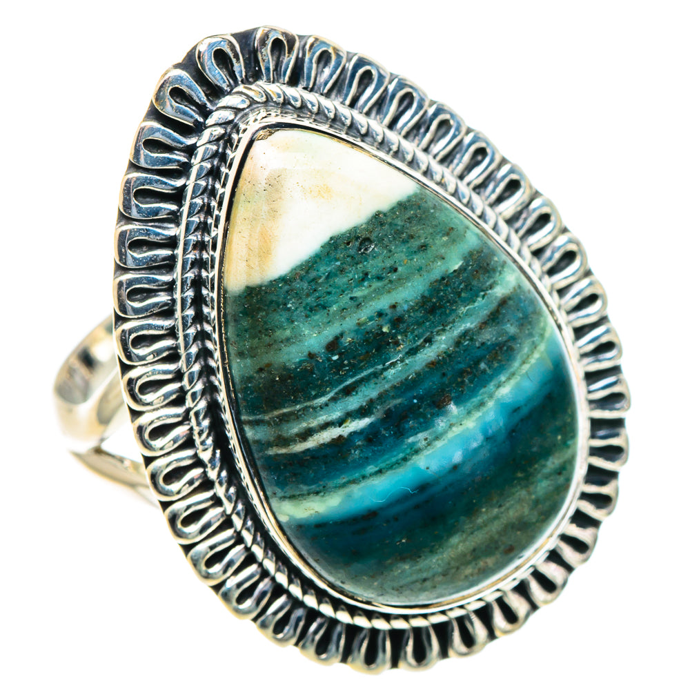 Ocean Jasper Rings handcrafted by Ana Silver Co - RING93874