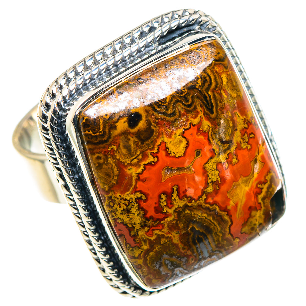 Mahogany Obsidian Rings handcrafted by Ana Silver Co - RING93882