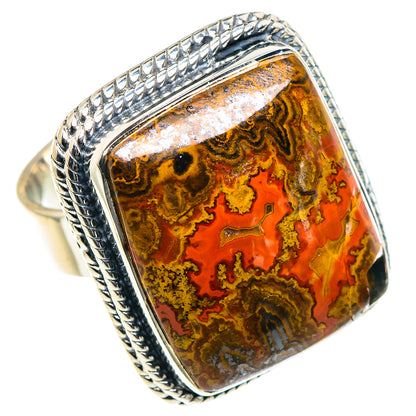 Mahogany Obsidian Rings handcrafted by Ana Silver Co - RING93882