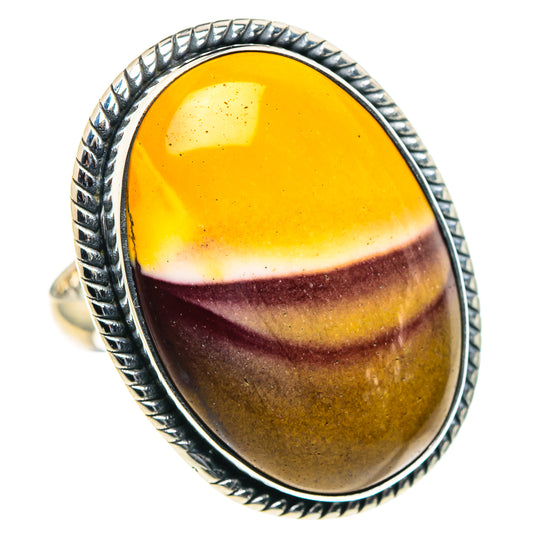 Mookaite Rings handcrafted by Ana Silver Co - RING93886