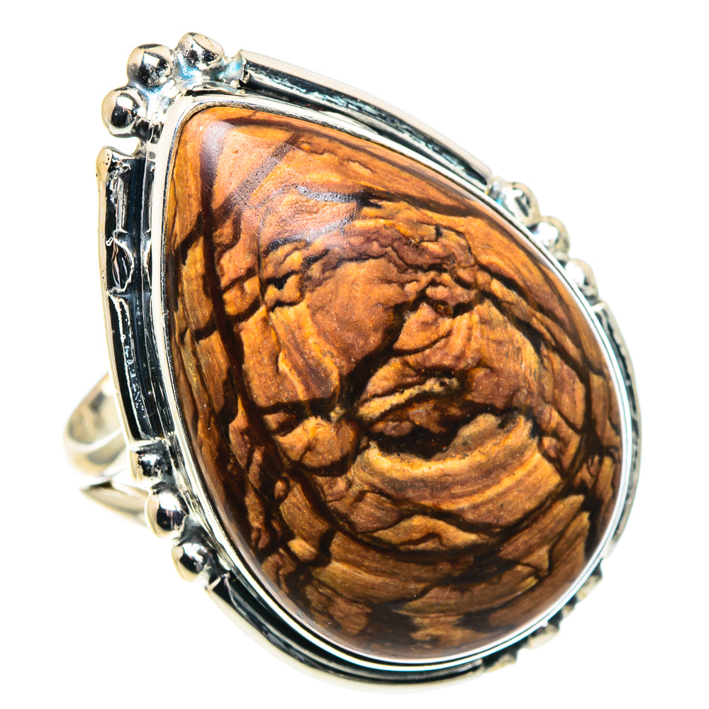 Wild Horse Jasper Rings handcrafted by Ana Silver Co - RING93889