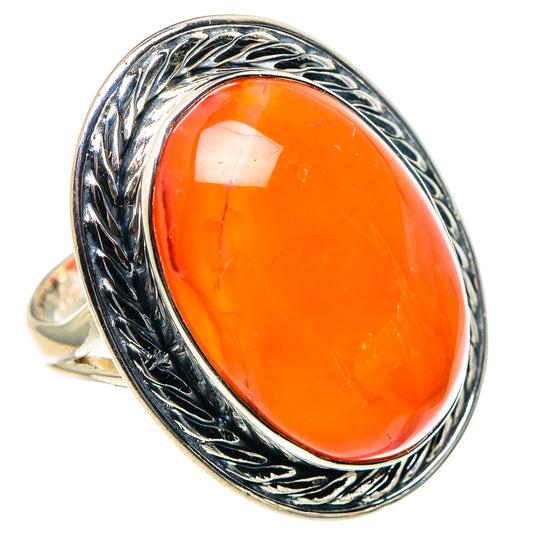 Carnelian Rings handcrafted by Ana Silver Co - RING93890