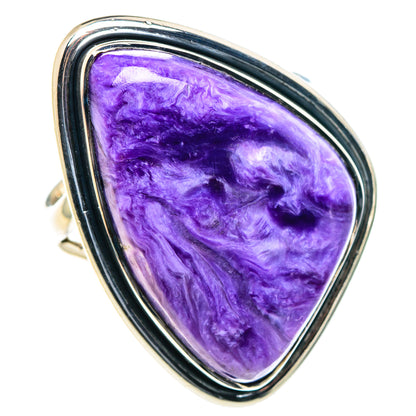 Charoite Rings handcrafted by Ana Silver Co - RING93896