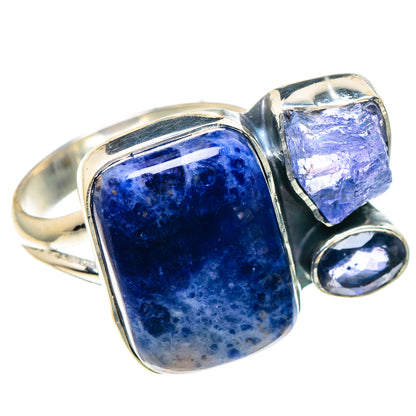 Sodalite Rings handcrafted by Ana Silver Co - RING93906