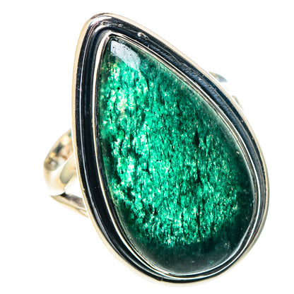 Green Aventurine Rings handcrafted by Ana Silver Co - RING93913