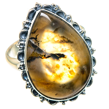 Montana Agate Rings handcrafted by Ana Silver Co - RING93920 - Photo 2