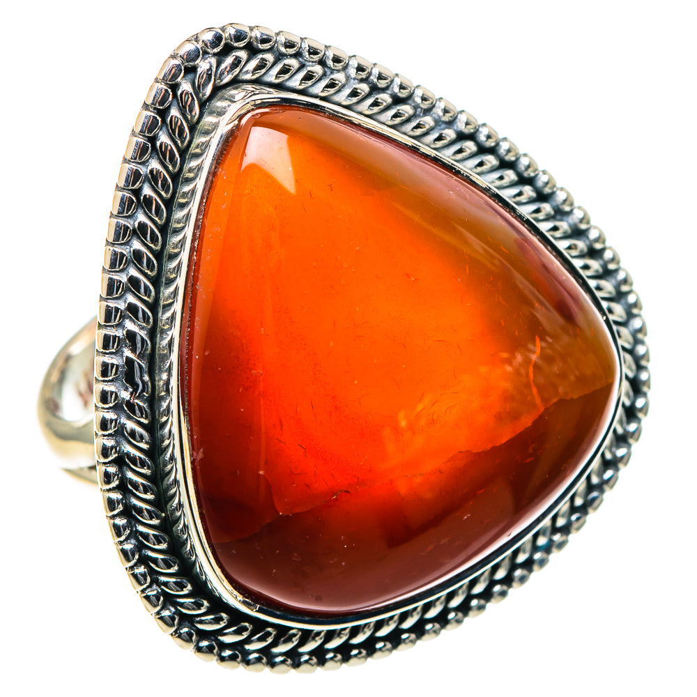 Red Onyx Rings handcrafted by Ana Silver Co - RING93925