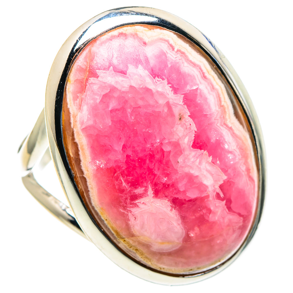 Rhodochrosite Rings handcrafted by Ana Silver Co - RING93926