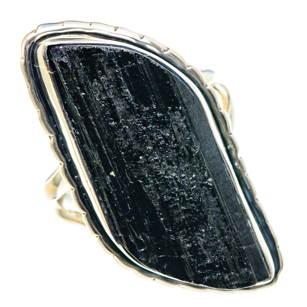 Black Tourmaline Rings handcrafted by Ana Silver Co - RING93932