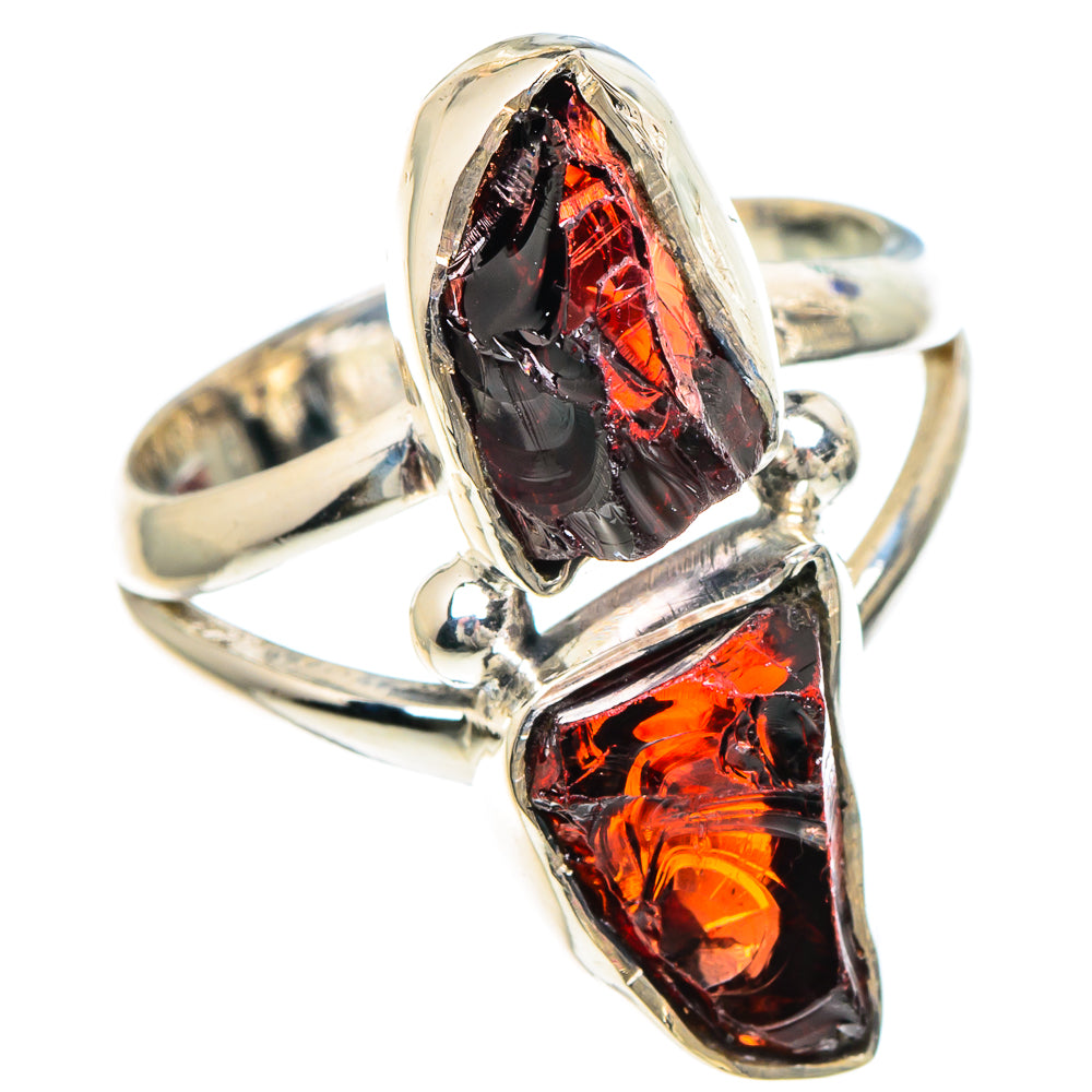 Garnet Rings handcrafted by Ana Silver Co - RING93945
