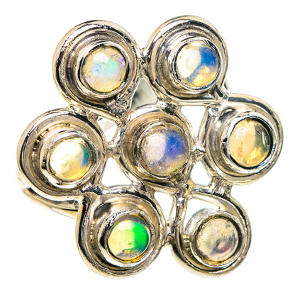 Ethiopian Opal Rings handcrafted by Ana Silver Co - RING93954
