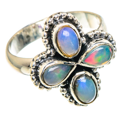 Ethiopian Opal Rings handcrafted by Ana Silver Co - RING93955