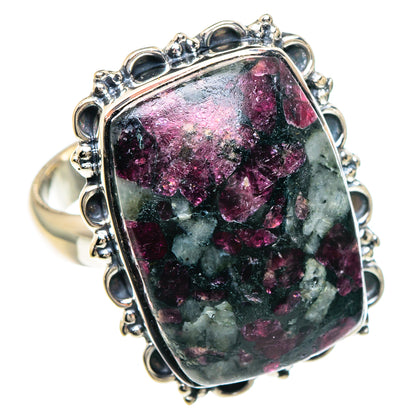 Russian Eudialyte Rings handcrafted by Ana Silver Co - RING93972