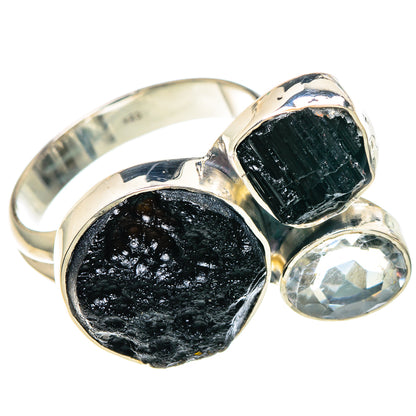 Tektite Rings handcrafted by Ana Silver Co - RING93976