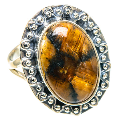 Chiastolite Rings handcrafted by Ana Silver Co - RING93990 - Photo 2