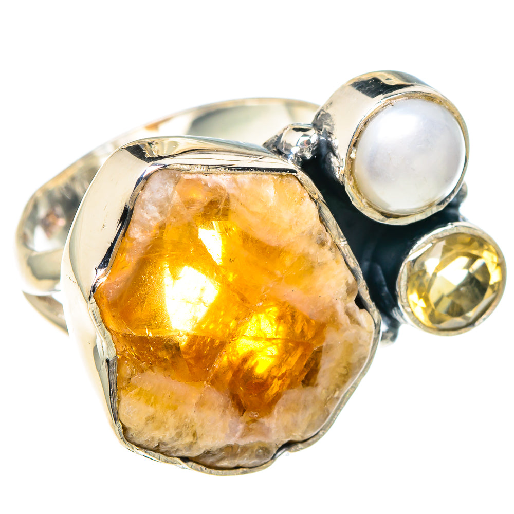 Citrine Rings handcrafted by Ana Silver Co - RING93992