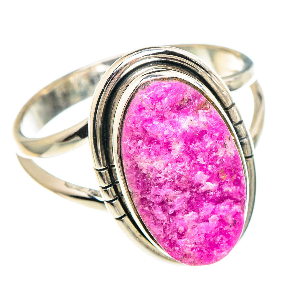 Cobalto Calcite Druzy Rings handcrafted by Ana Silver Co - RING93993