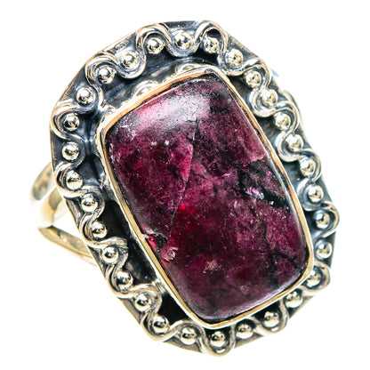 Russian Eudialyte Rings handcrafted by Ana Silver Co - RING93995
